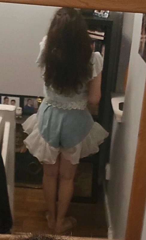 ASOS ASOS Flippy Denim Shorts, Size 10