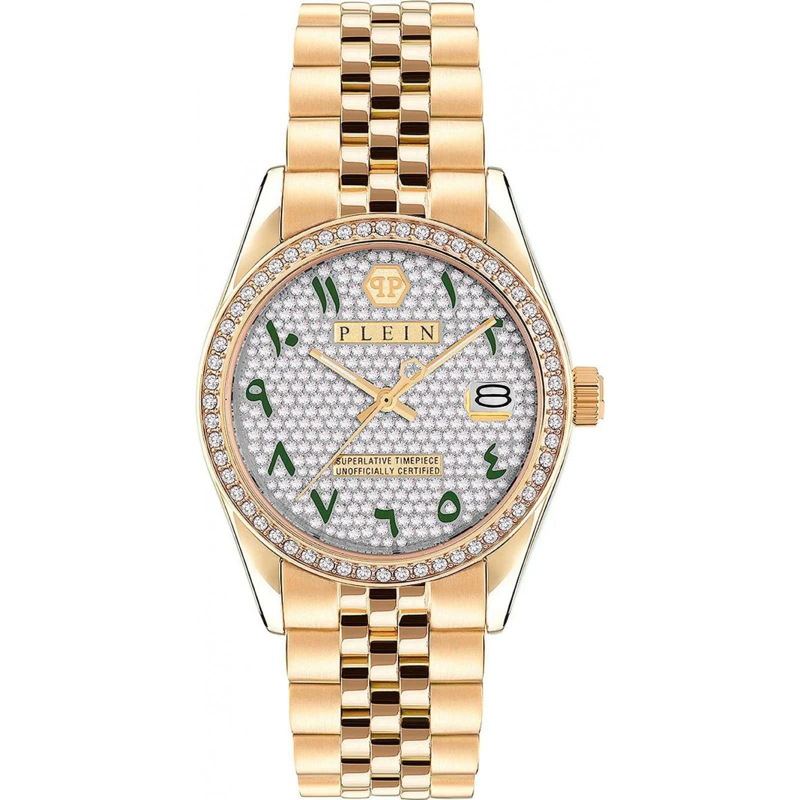 Philipp Plein Philipp Plein Women's PW2BA0223 38mm Quartz Watch in Gold