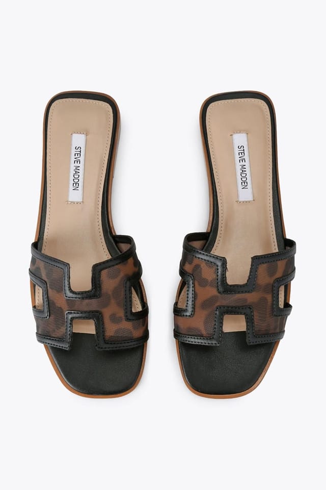 Steve Madden STEVE MADDEN Women's 'Hadyn Mesh 969' Sandals in Dark Brown - 2