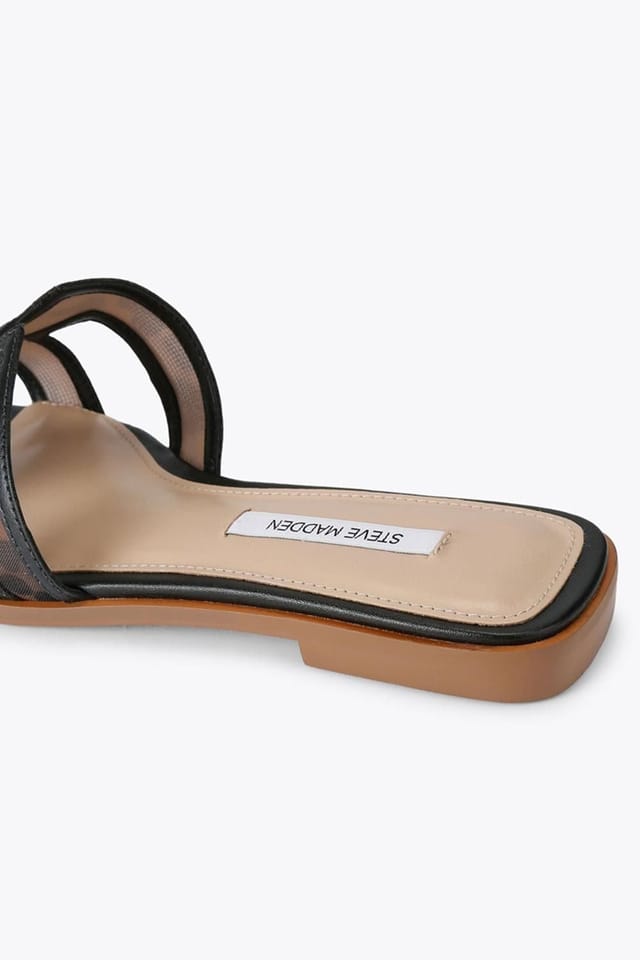 Steve Madden STEVE MADDEN Women's 'Hadyn Mesh 969' Sandals in Dark Brown - 3