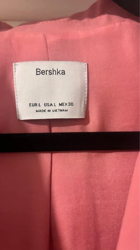 Bershka Pink blazer
