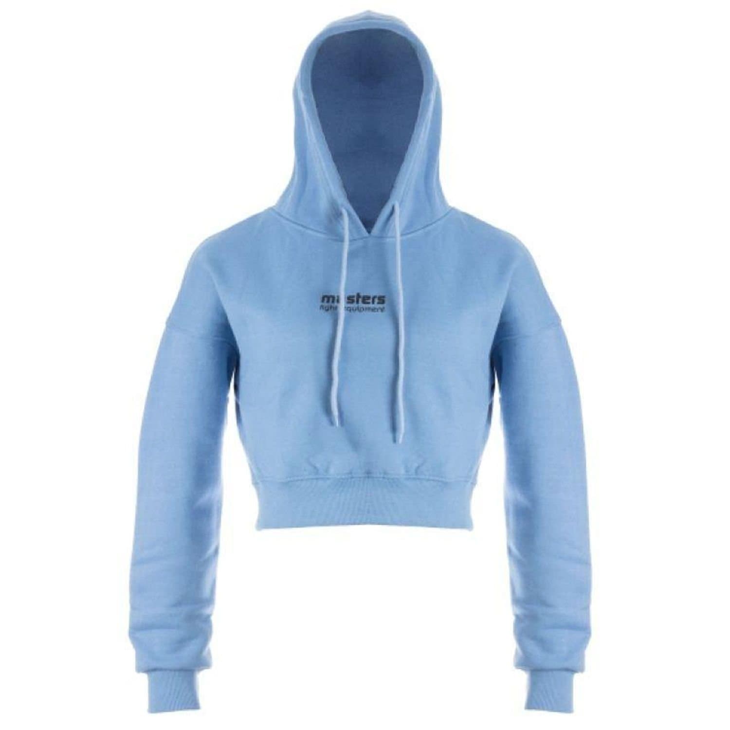 Masters Masters Women's Crop Hoodie in Blue