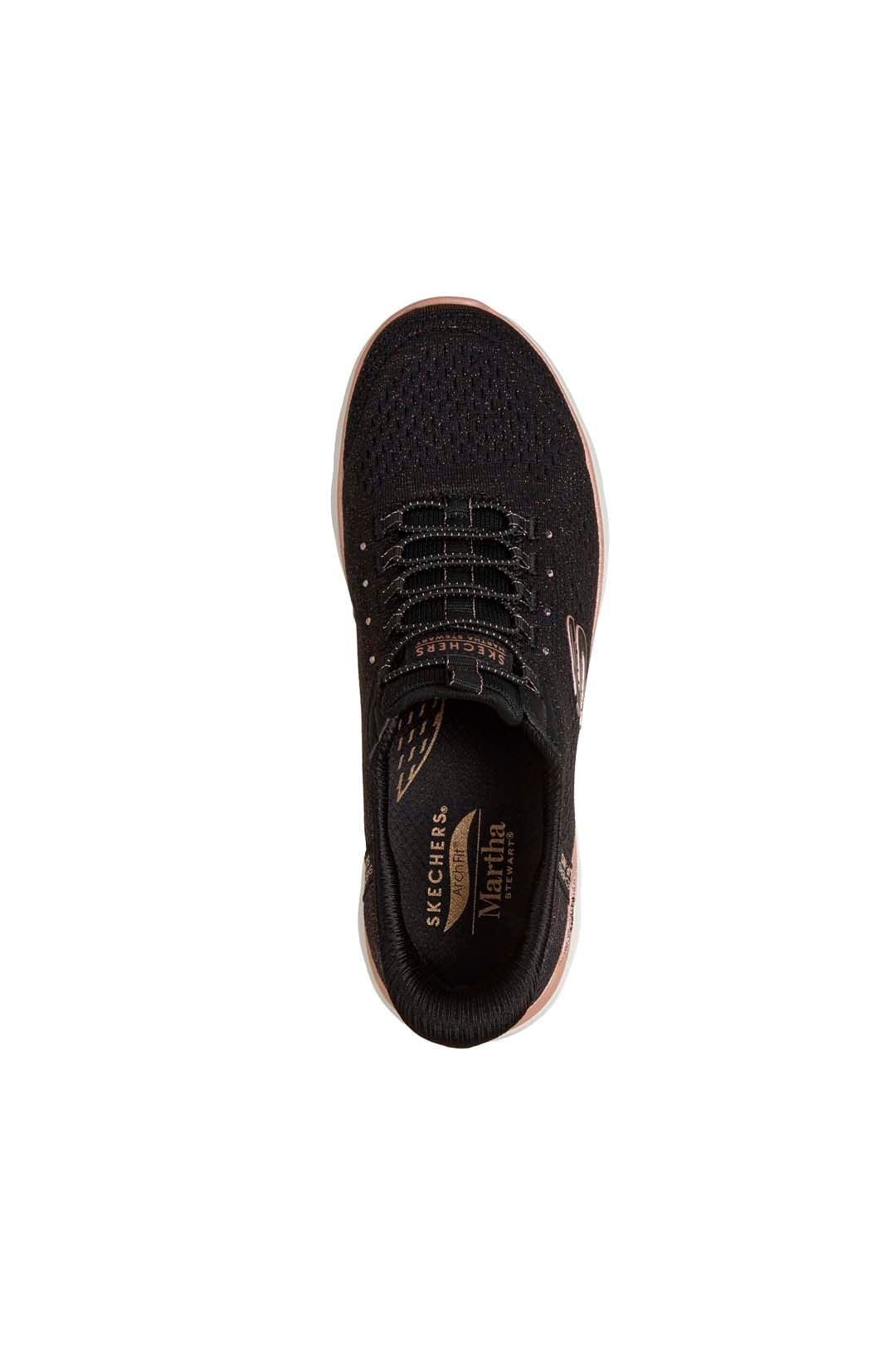 Skechers Skechers Women's Arch Fit Summits Martha Stewart Slip-Ins Trainers Black - 4