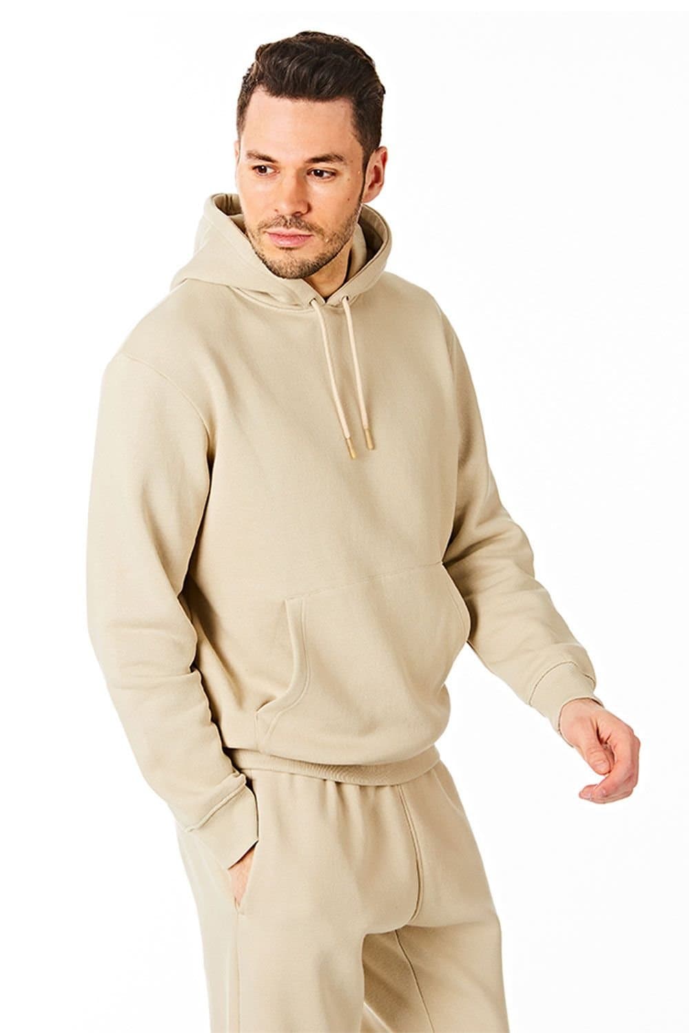 RIPT Essentials RIPT Essentials Men's Pullover Hoody in Light Beige