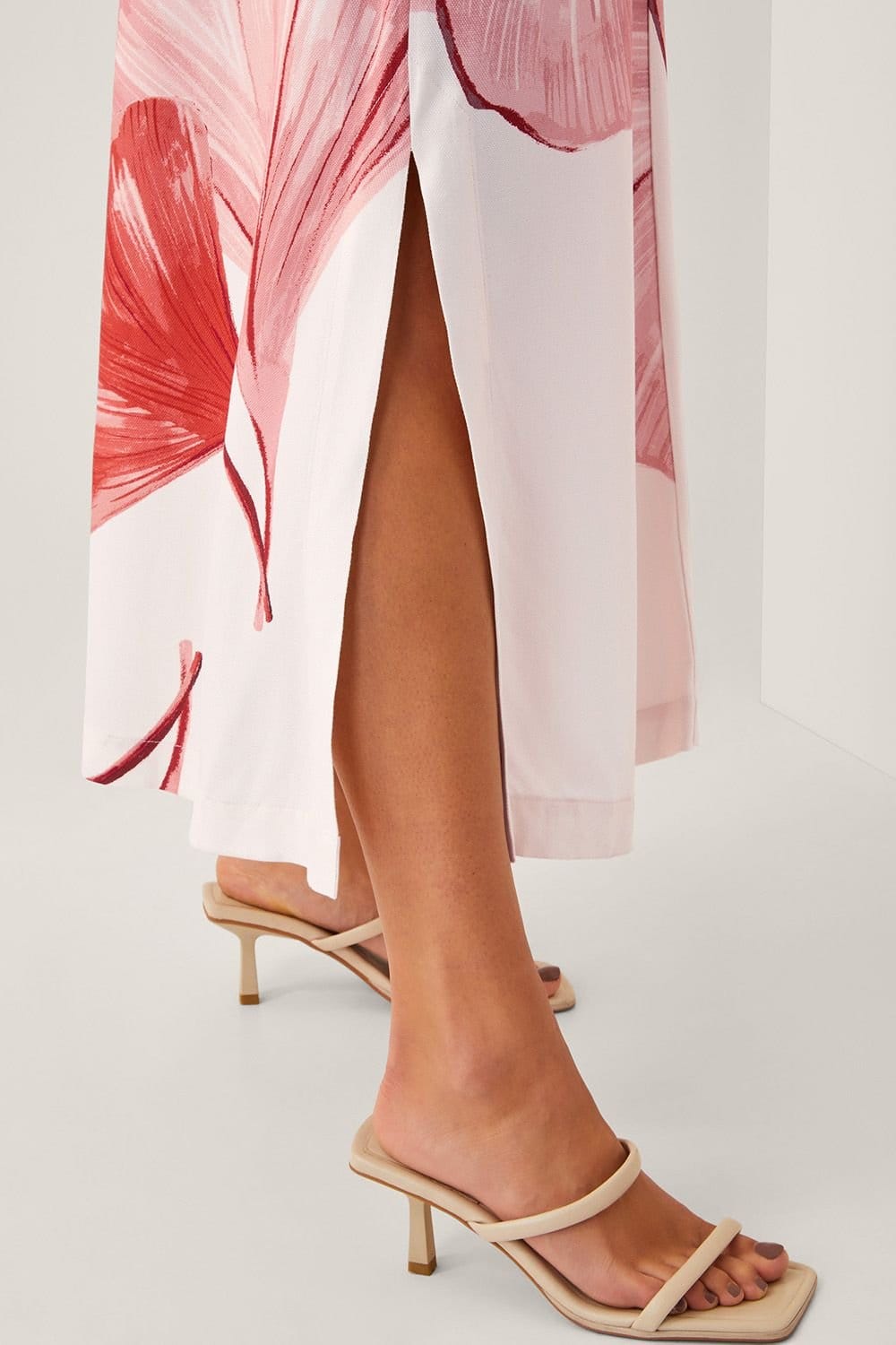 Monsoon Monsoon Women's June Floral Kimono Maxi Dress Ivory - 4