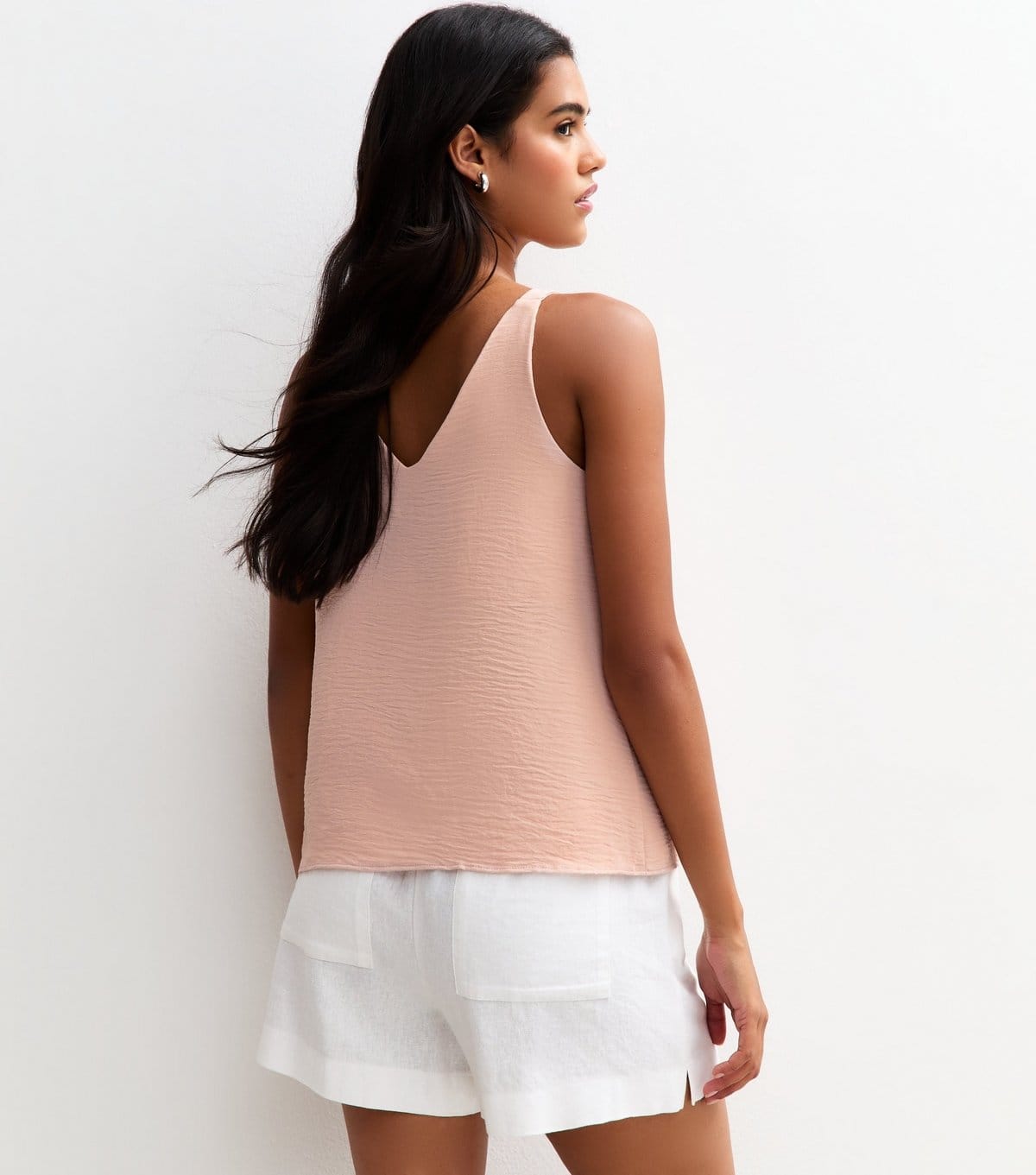 New Look Women's Pink Button Through Cami Top New Look - 4