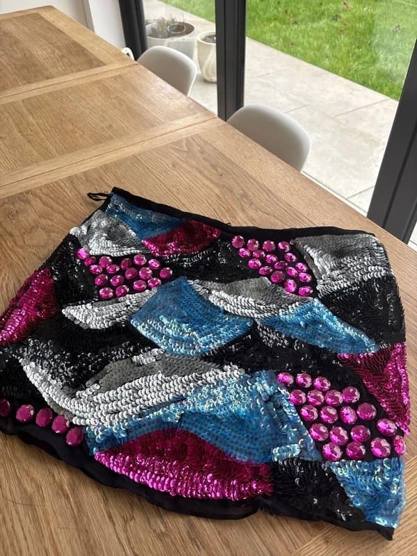 ASOS Sequin mini skirt