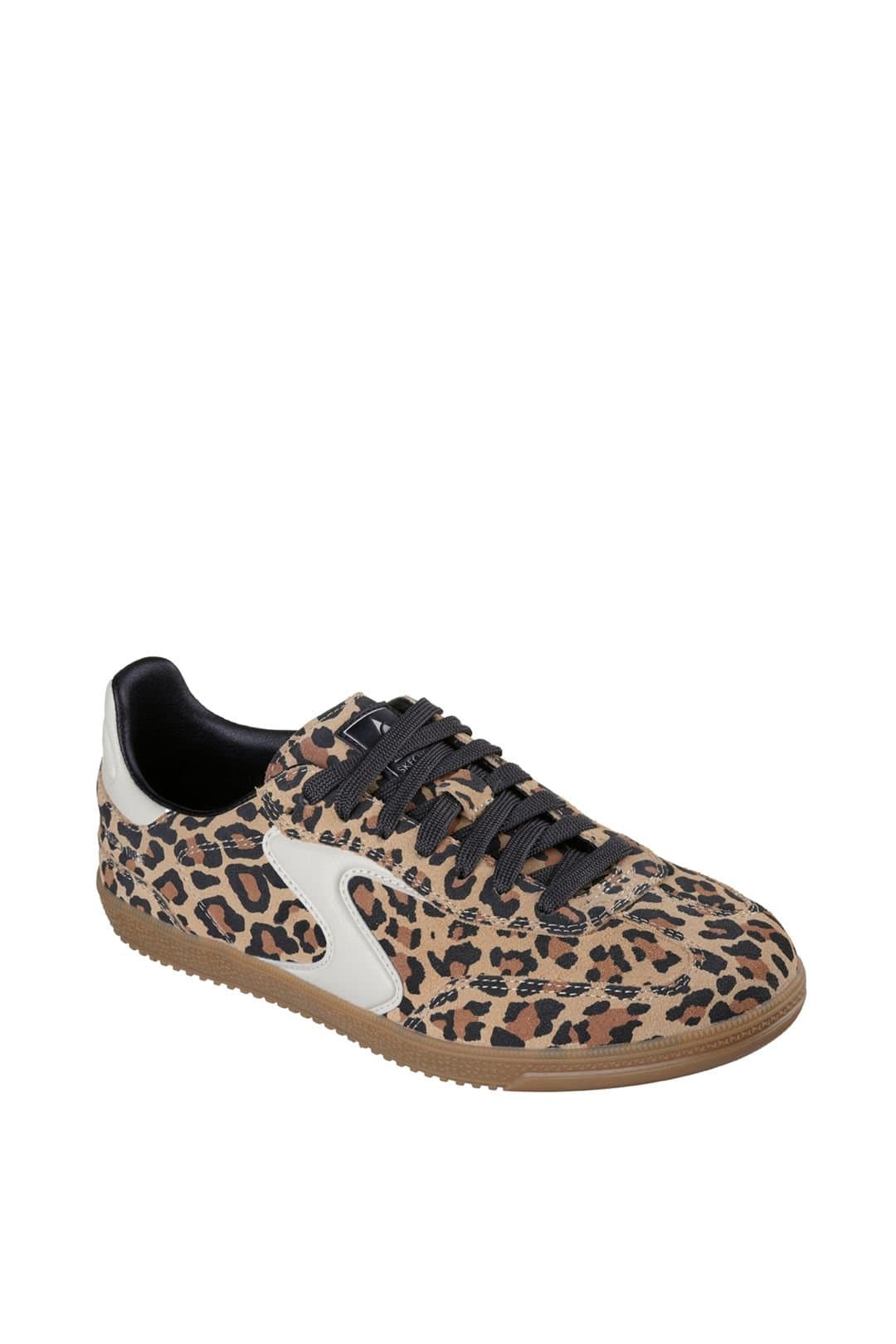 Skechers Skechers Women's HOTSHOT ON THE PROWL Suede Lace-Up Leopard