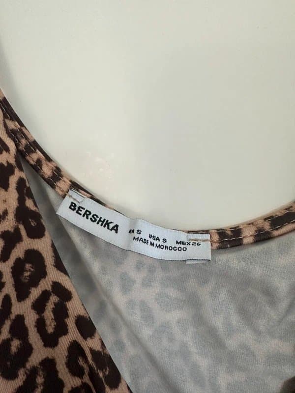 Bershka Leopard print body suit