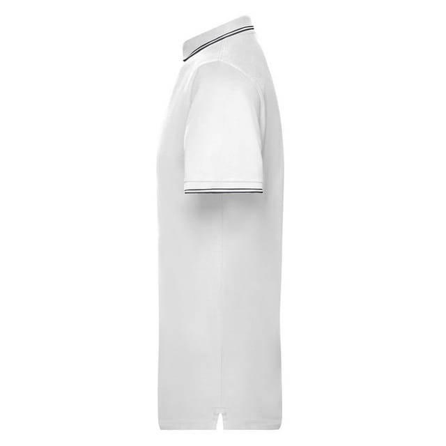 James and Nicholson James and Nicholson Men's Pique Polo Shirt in Off-White - 3