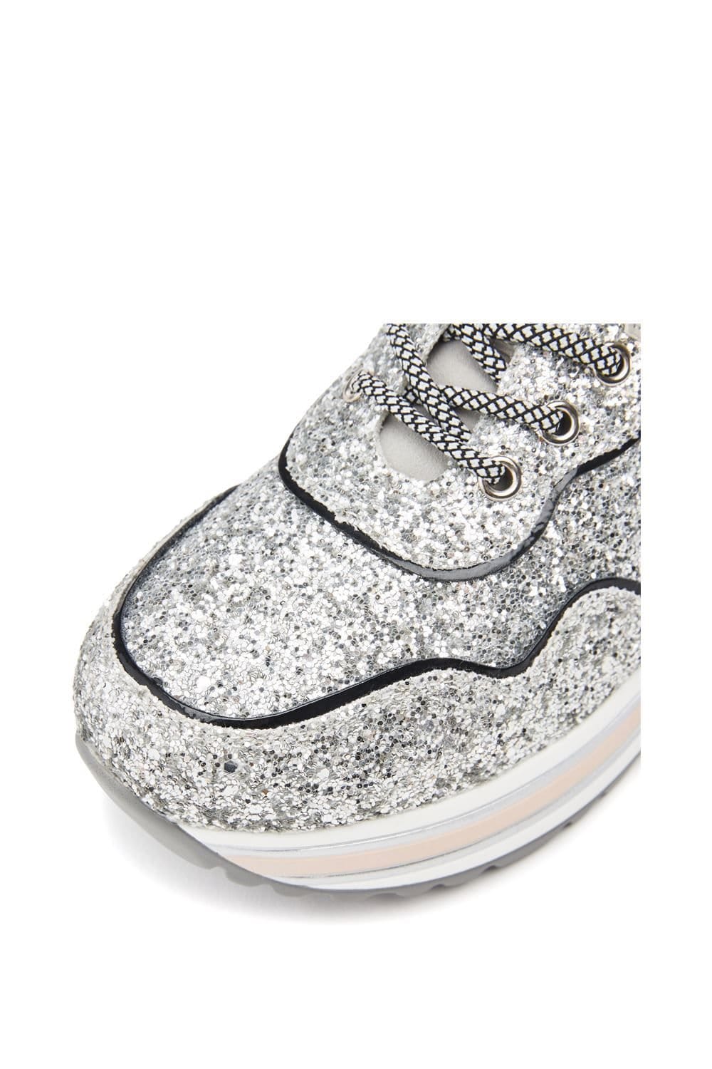 Moda in Pelle Moda In Pelle Women's 'Dov' Textile Trainers in Blue - 4