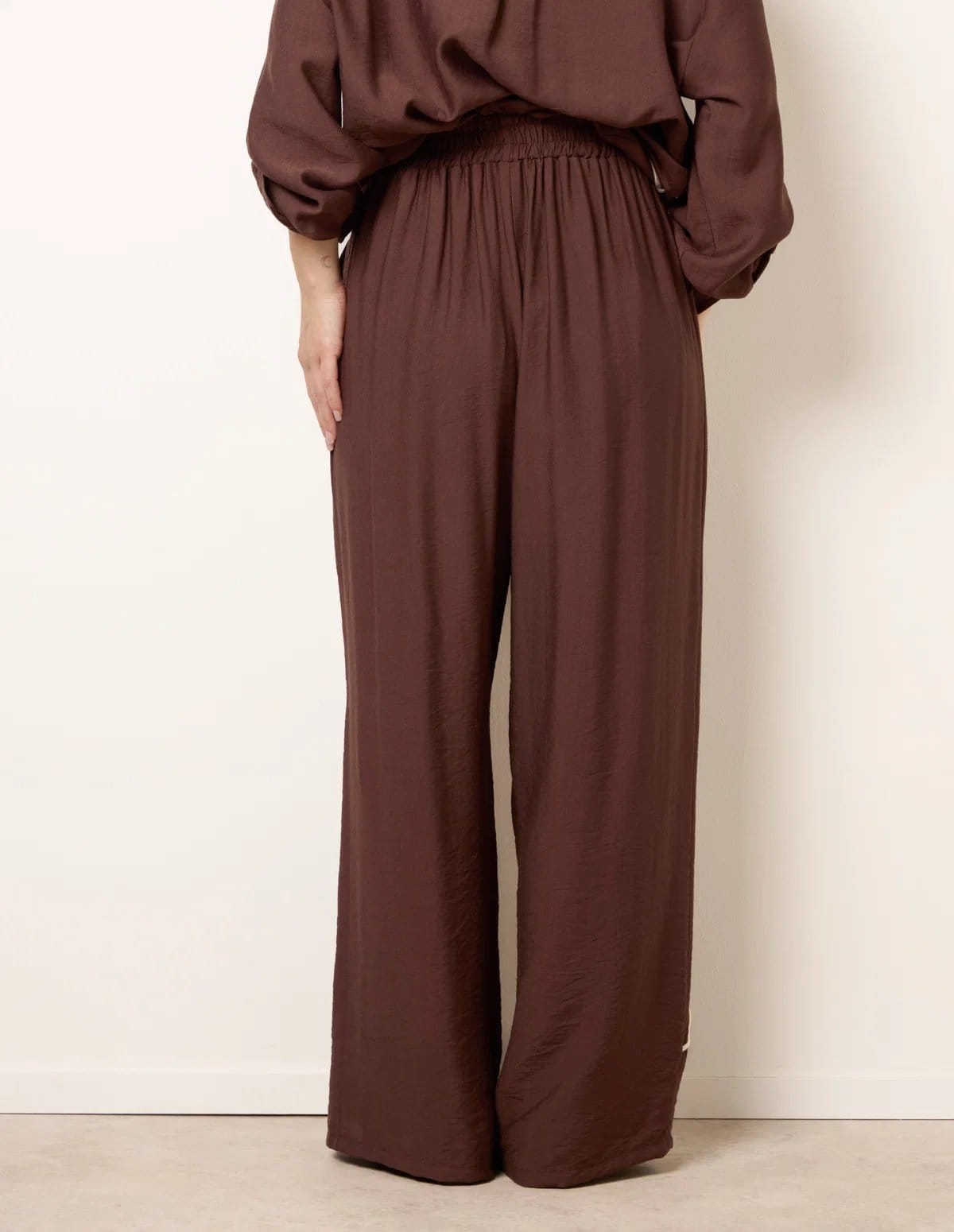 Blue Vanilla Floral Embroidery Trousers - 4