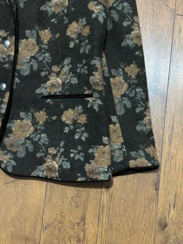 Hammerschmid hammerschmid floral wool blend blazer jacket women’s UK18 C62
