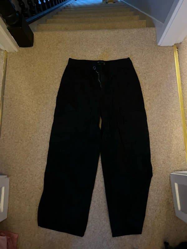 ASOS ASOS black cargo pants