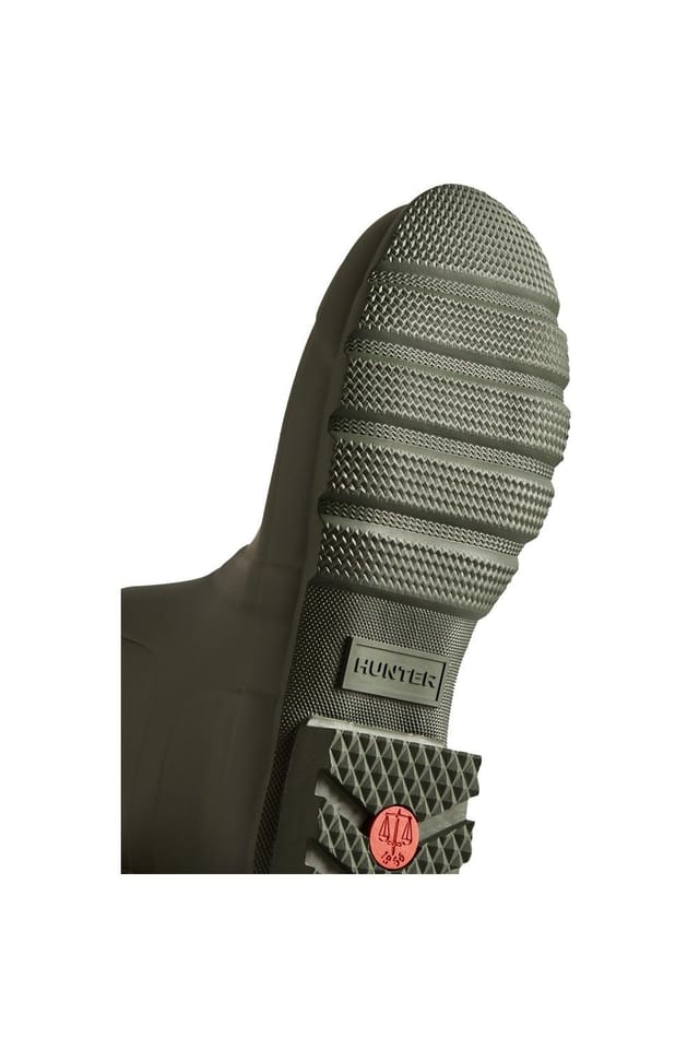 Hunter Hunter Men's Original Short Wellington Boots in Dark Olive - 3