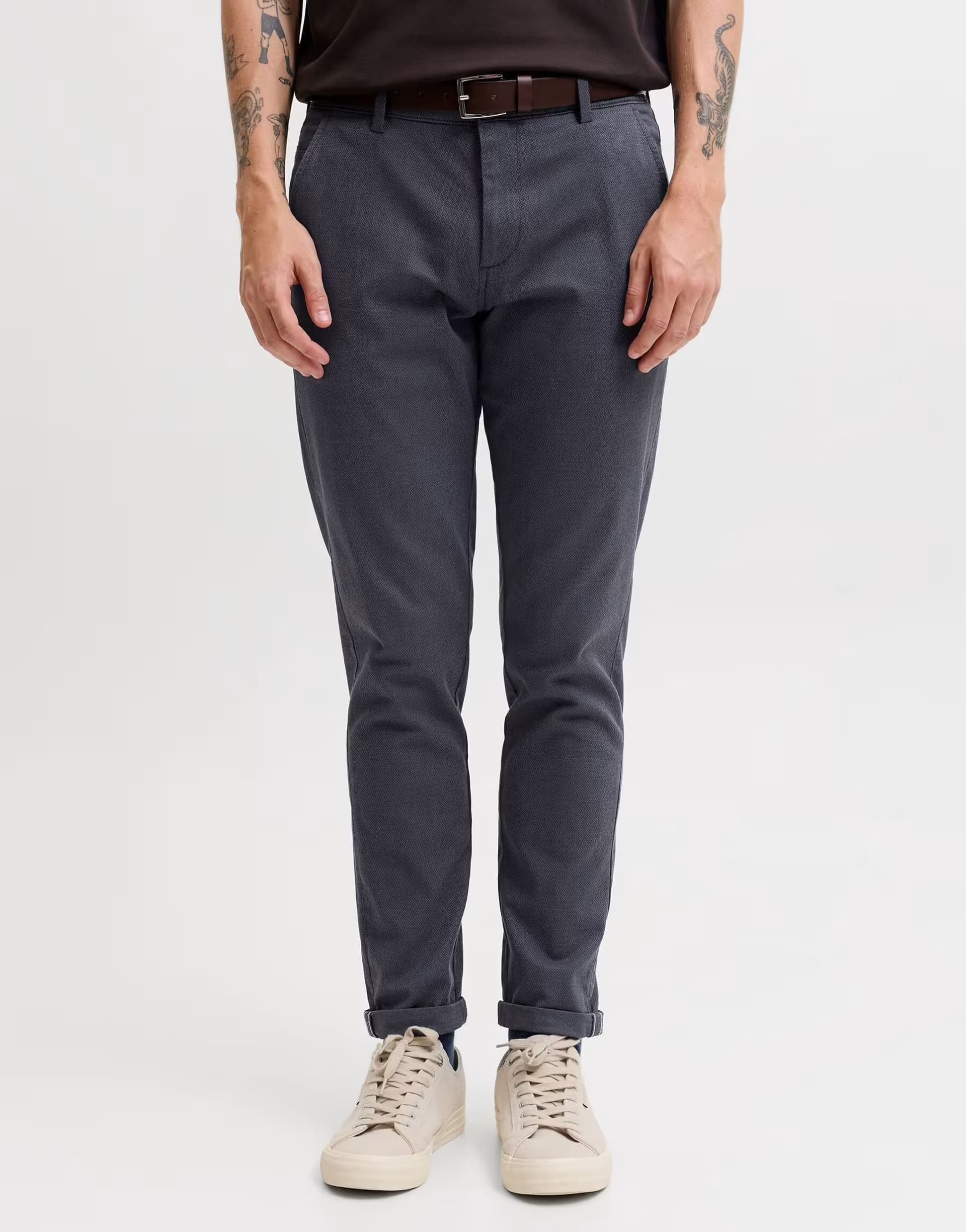ASOS Jack & Jones Chino trousers in night sky