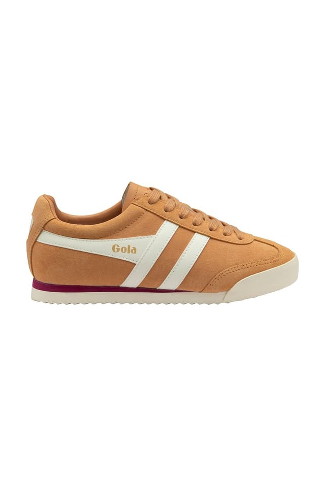 Gola Classics Gola Classics Women's 'Apollo' Suede Lace-Up Trainers in Light Tan - 2