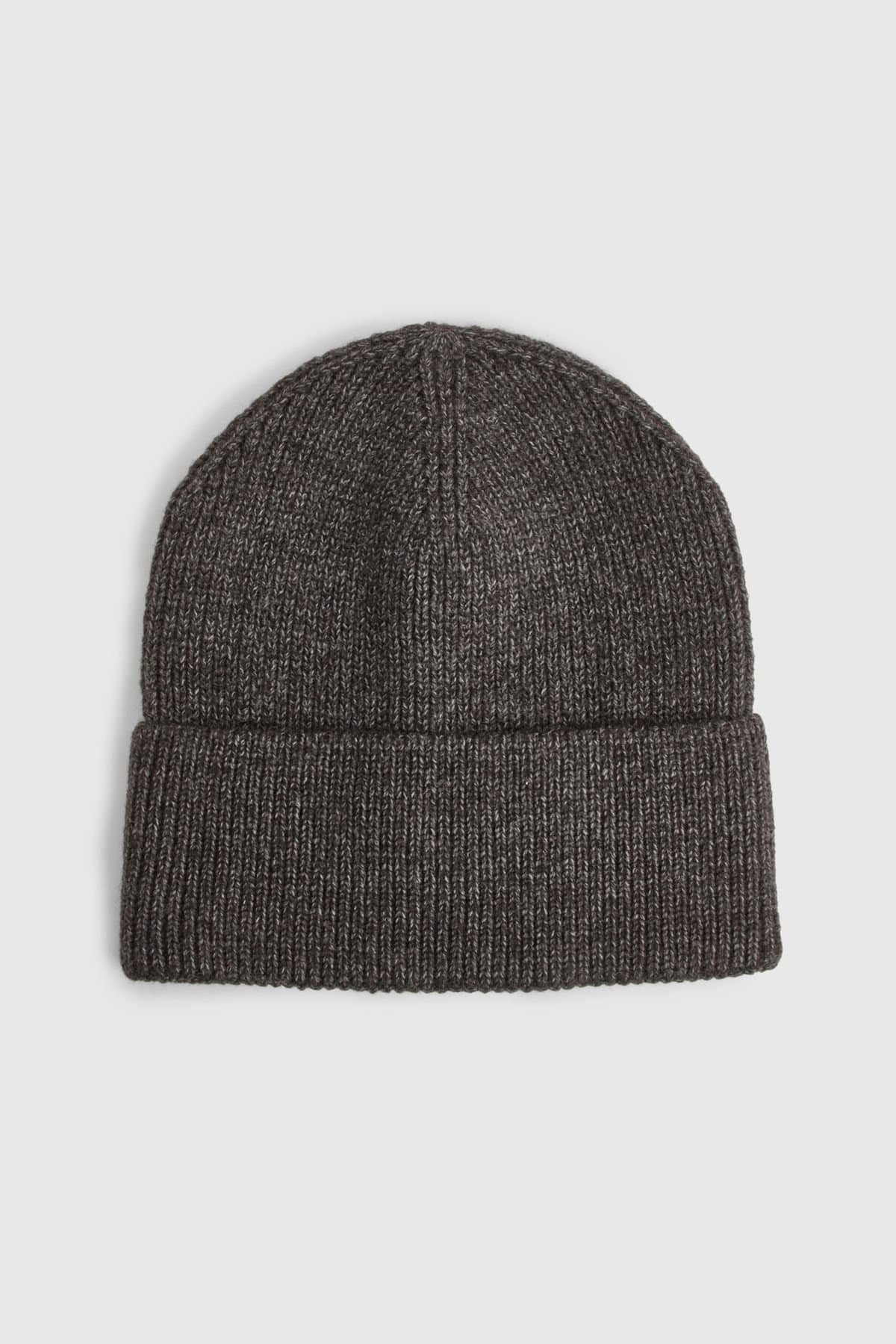 Burton Burton Men's Charcoal Ribbed Knitted Beanie Hat