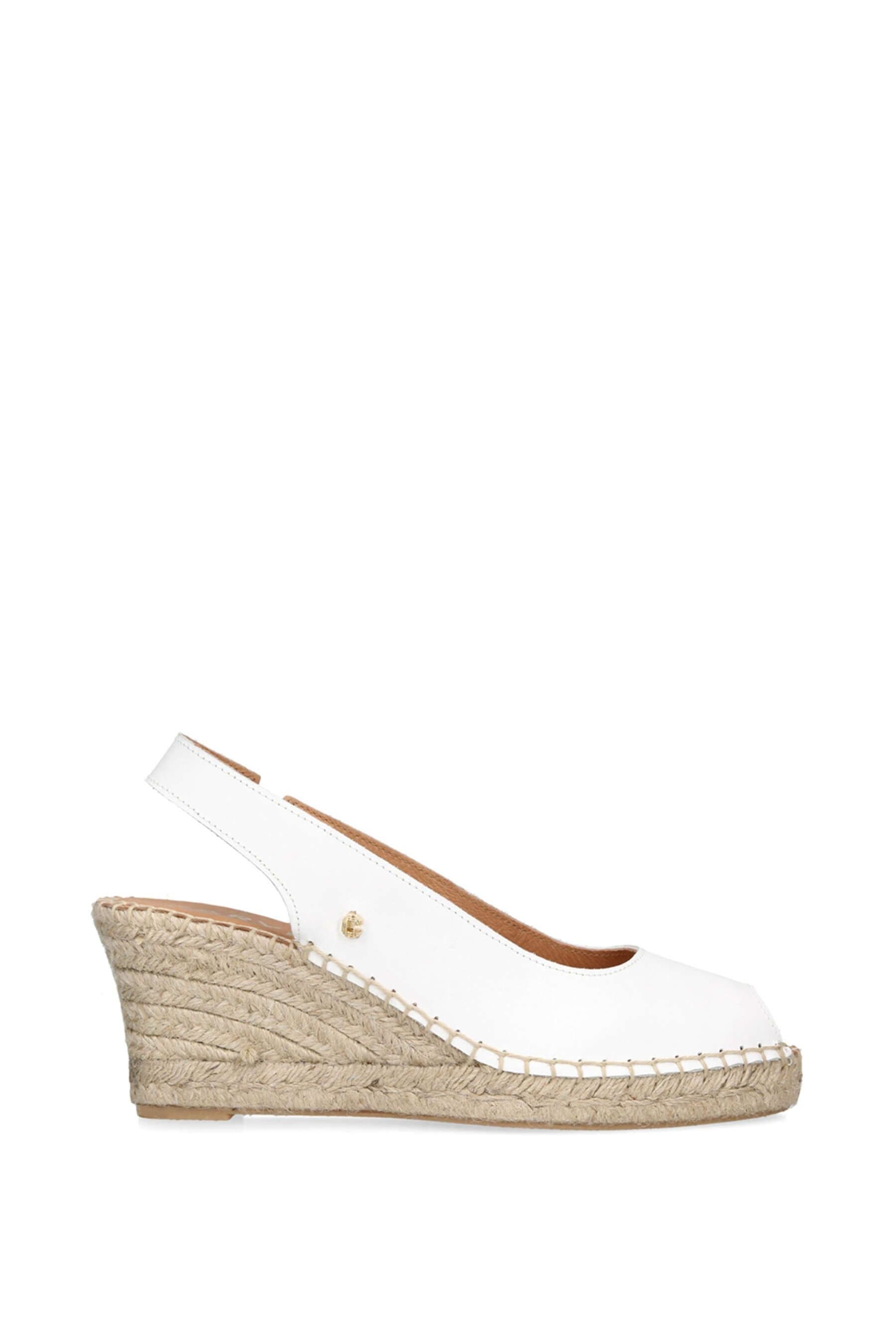 Carvela Carvela Women's 'Sharon 2' Leather Sandals in White