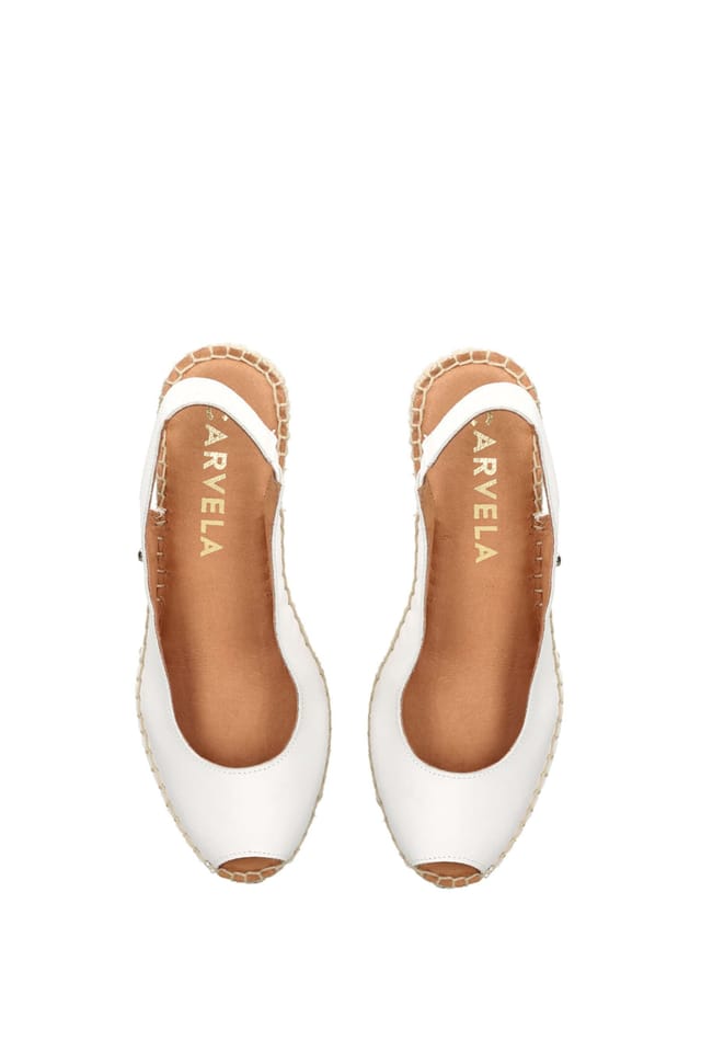 Carvela Carvela Women's 'Sharon 2' Leather Sandals in White - 2