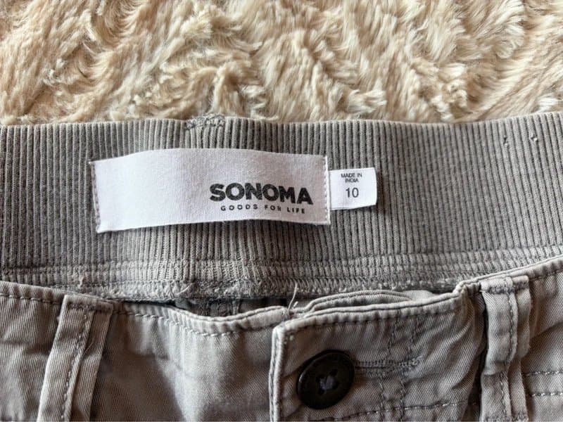 Sonoma Sonoma ankle/cropped casual pants