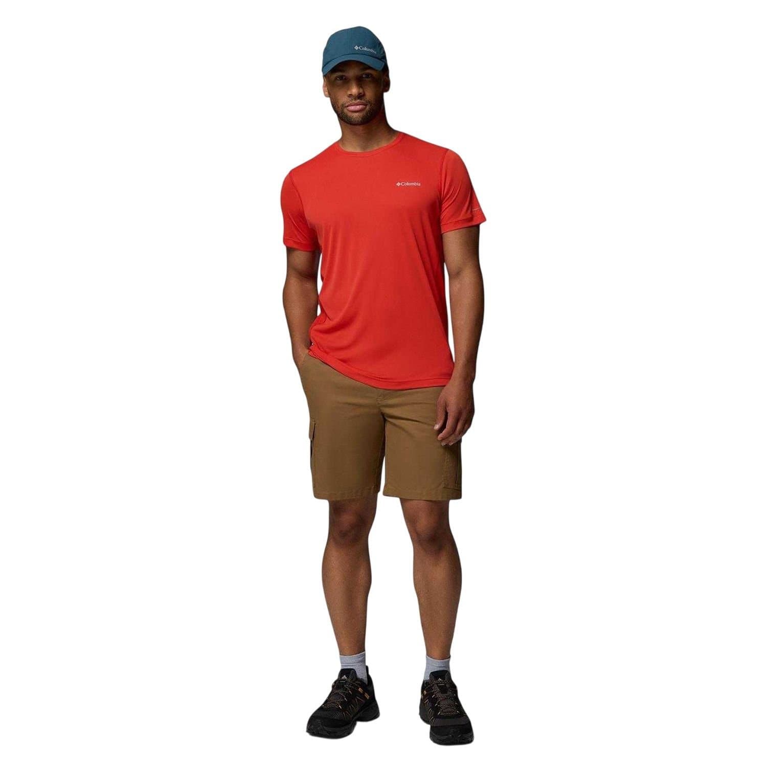 Columbia Columbia Men's Zero Rules Performance T-Shirt in Red