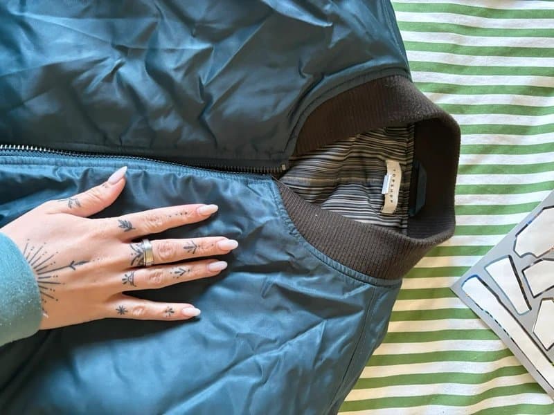 Topshop Topshop satin bomber