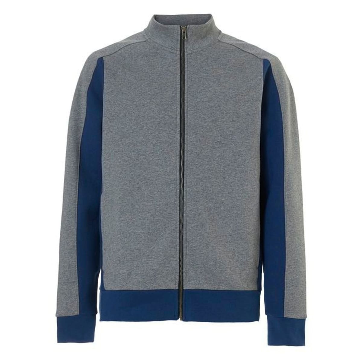 Oakley Oakley Men's Block Colour Fleece Zip Up Sweatshirt Grey - 1