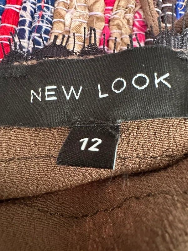 New Look Khaki lace type New look camisole size 12