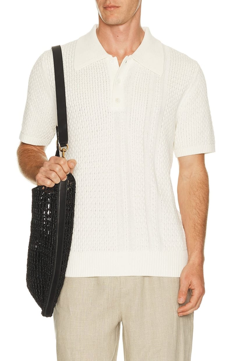 revolve Santino Textured Polo - 1