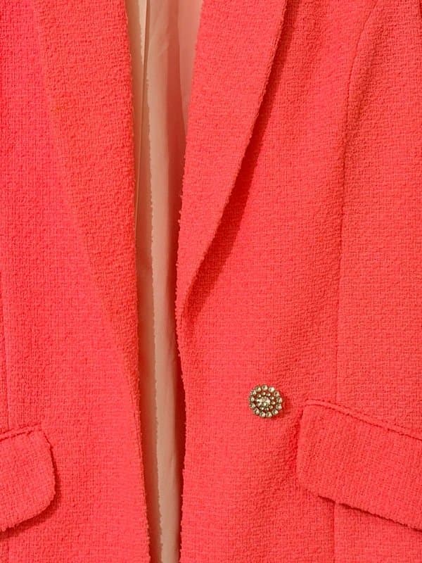 River Island Neon pink blazer