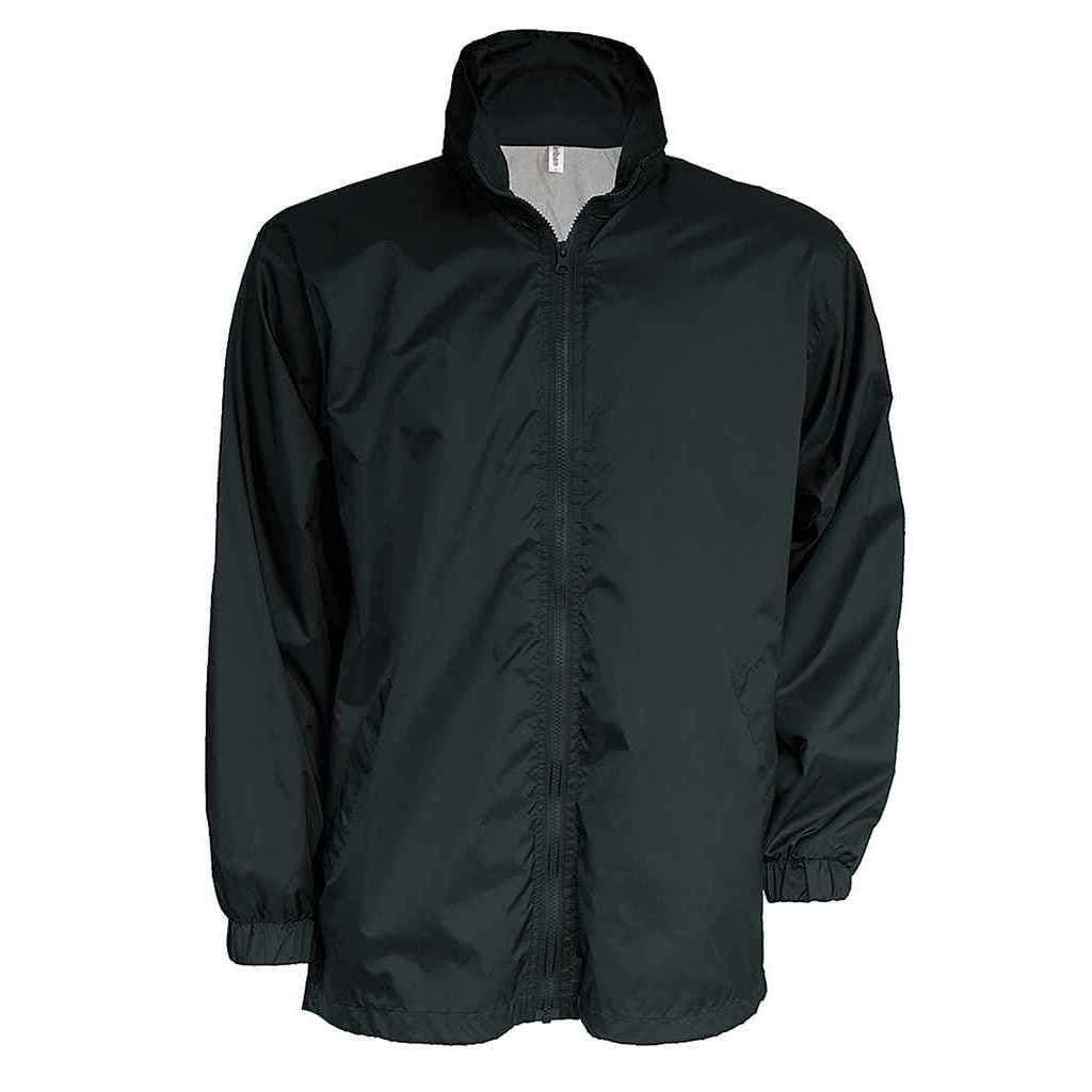 Karben Karben Men's Lined Windbreaker in Black
