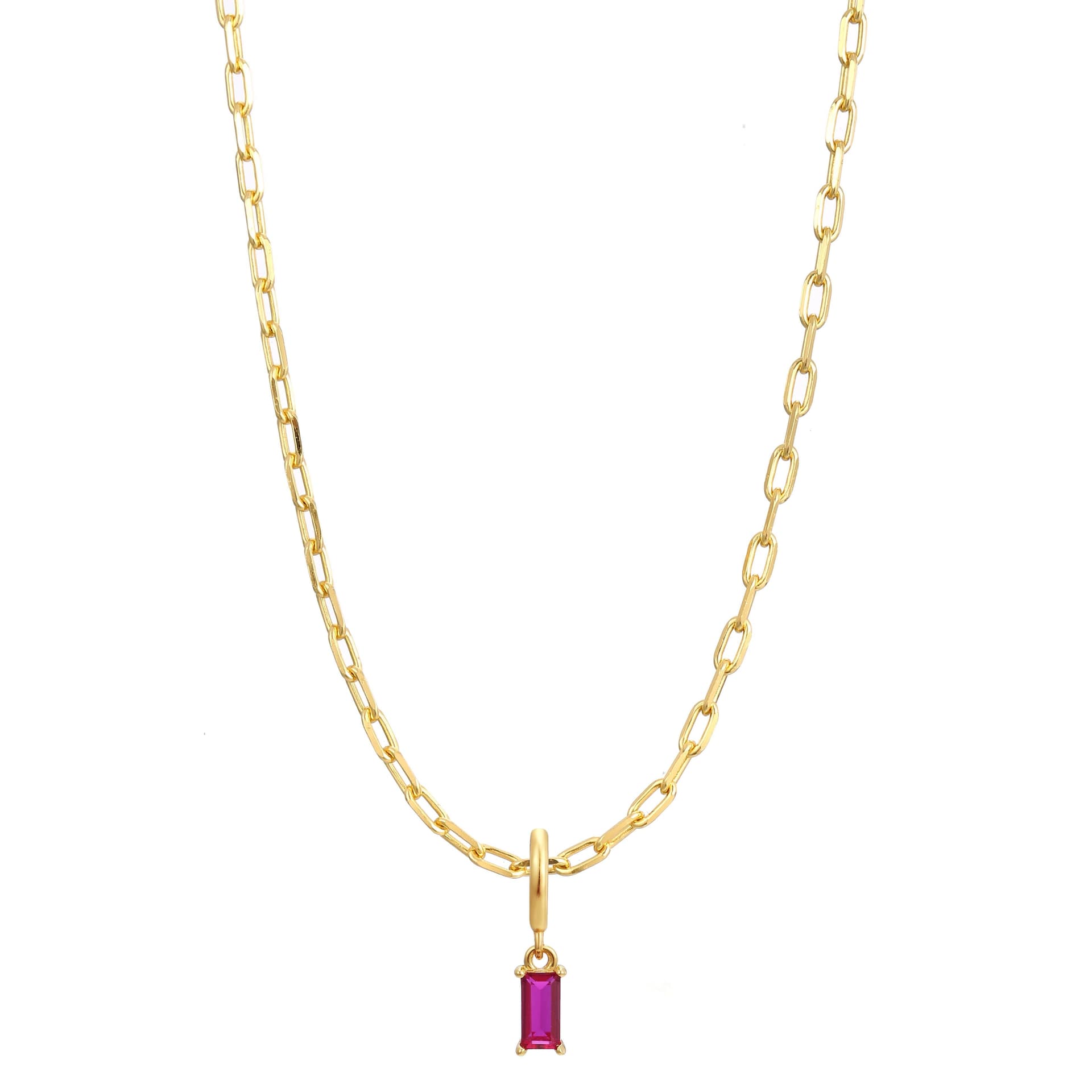 Gold Trip Gold Trip Women's July Birthstone Necklace in Gold
