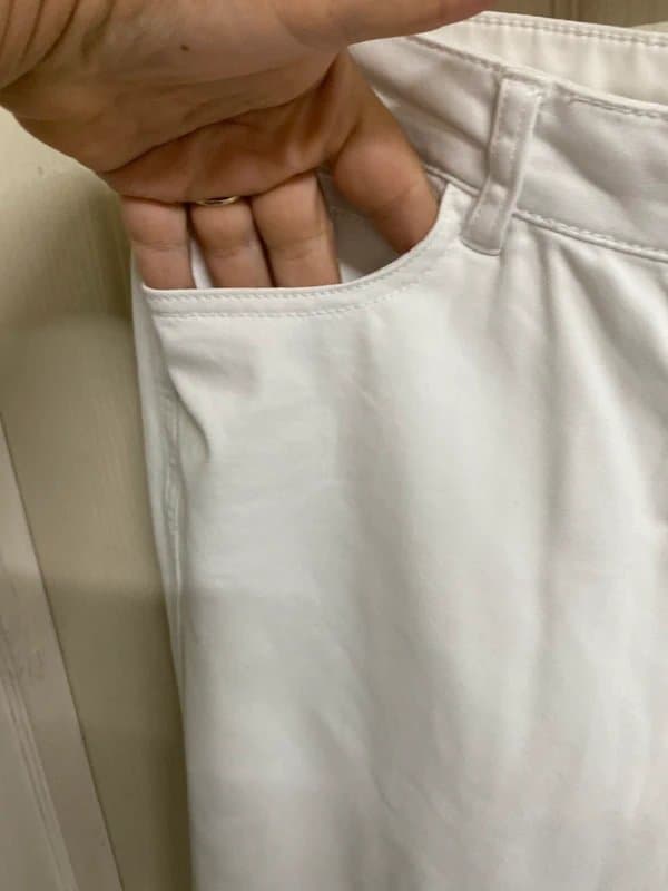 TU Tu Skinny White Jeans -Size 14 S (1)
