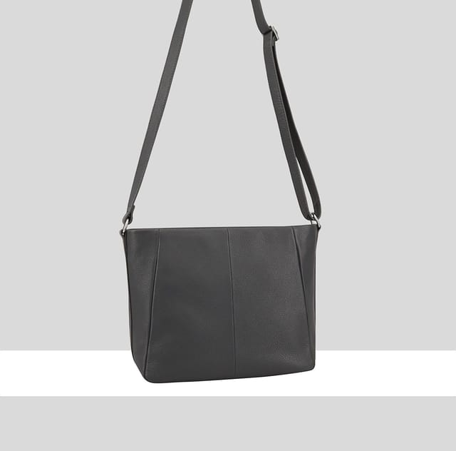 Dents Dents Women's Chester Leather Handbag in Grey - 3