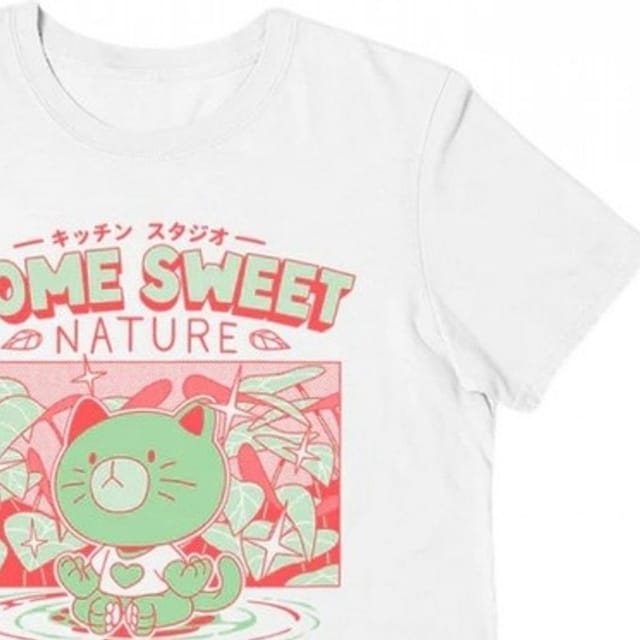 Ilustrata Ilustrata Men's Home Sweete Nature T-Shirt in White - 2