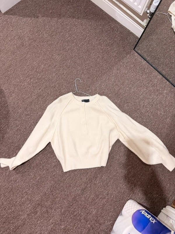 ASOS Design asos design pale yellow jumper