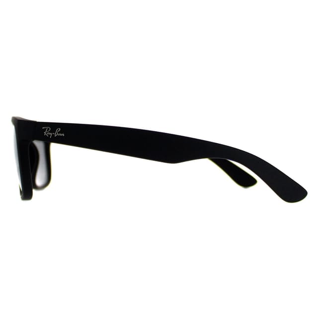 Ray-Ban Ray-Ban Men's Rectangle Rubber Black Grey Mirror Sunglasses - 3