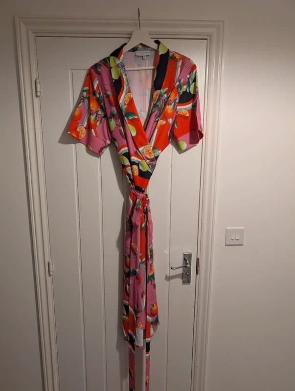 Never Fully Dressed Wrap dress