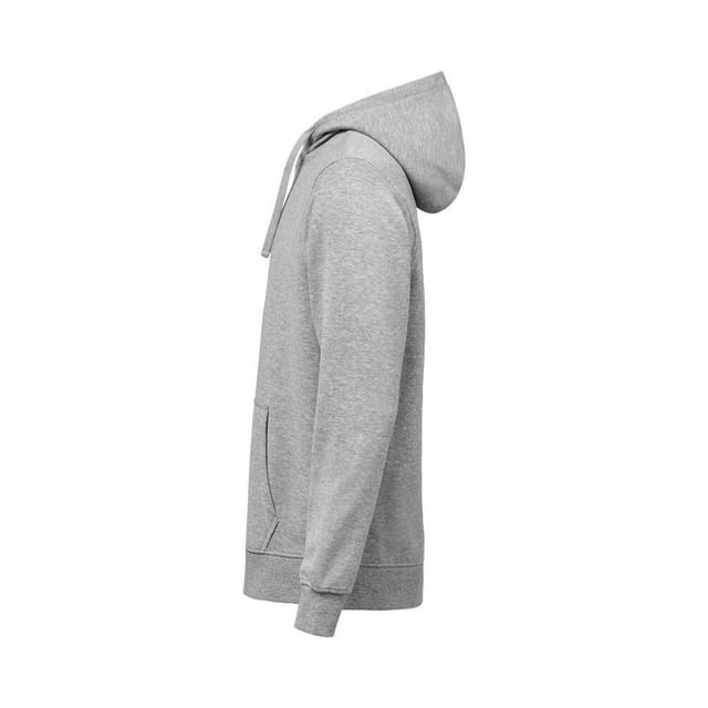 Untagged Movement Untagged Movement Men's Cotton Regular Drawstring Hoodie in Grey - 3