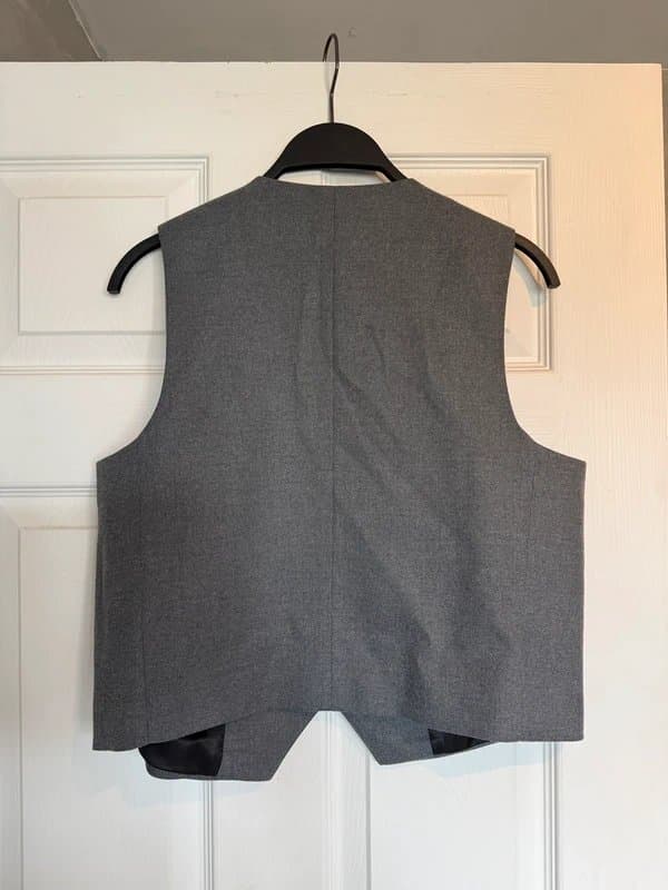 Marks & Spencer Women’s M&S Grey Tailored Waistcoat (RRP £35) Size 14