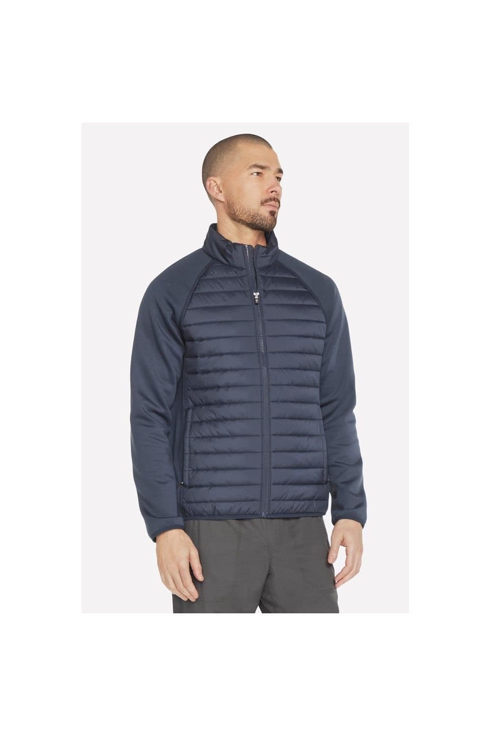 Skechers Skechers Men's Go Shield Hybrid Jacket 2.0 in Navy