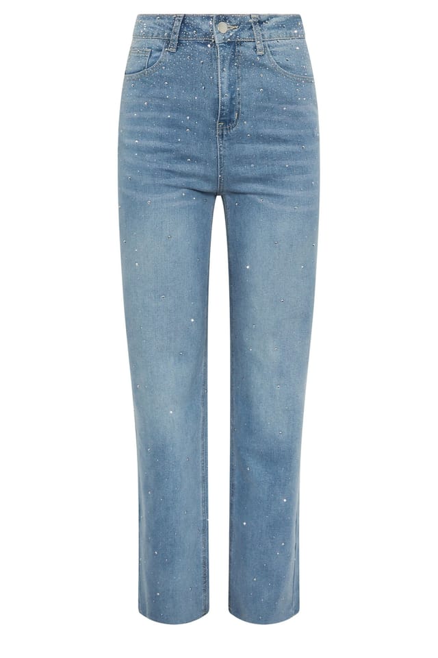 Star By Julien Macdonald Star by Julien Macdonald Women's Embellished Detail Jeans in Blue - 2