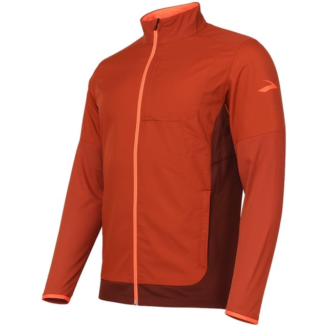 Brooks Brooks Men's Fusion Hybrid Dark Red Jacket - 2