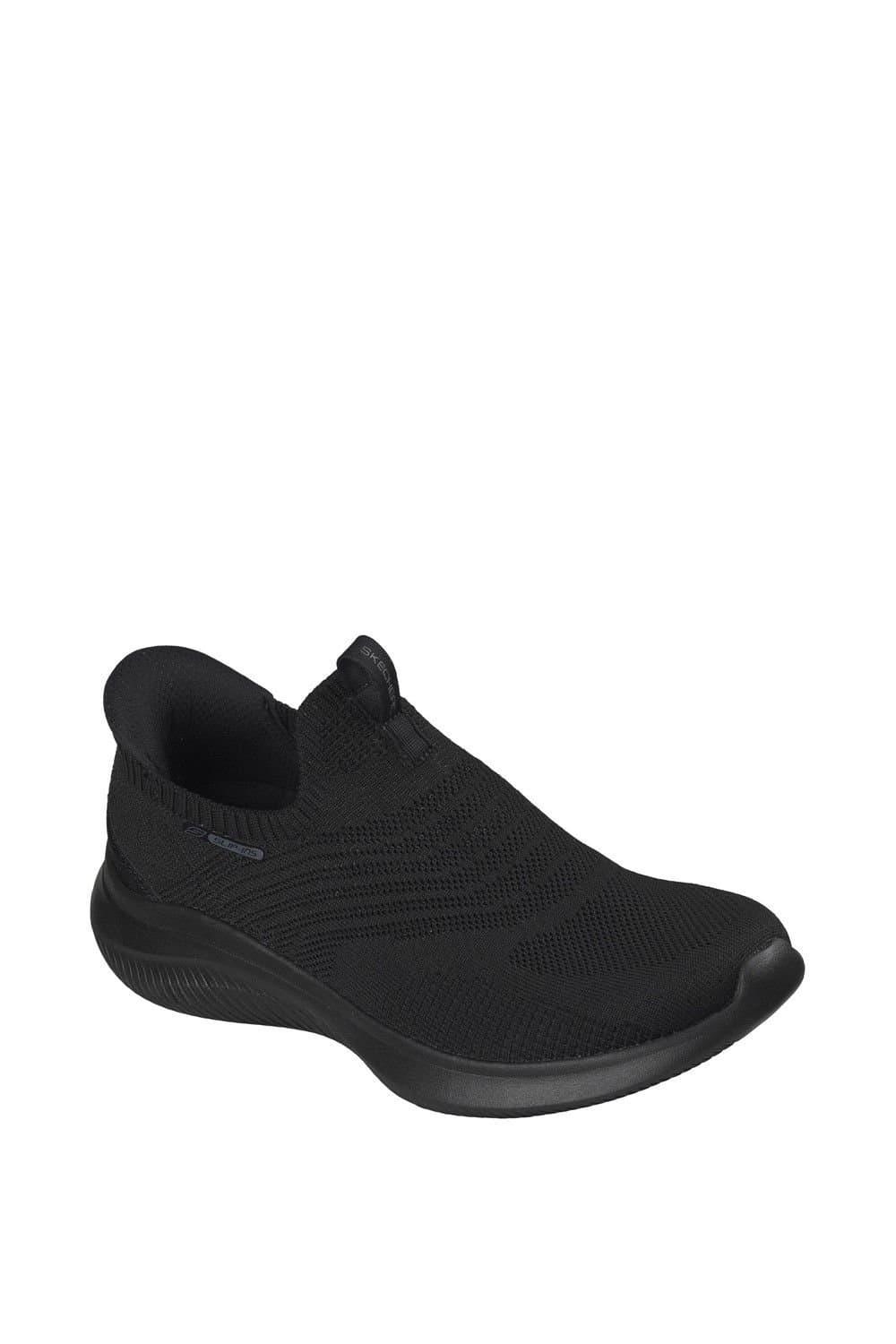 Skechers Skechers Women's Ultra Flex 4.0 Pure Dream Trainer in Black