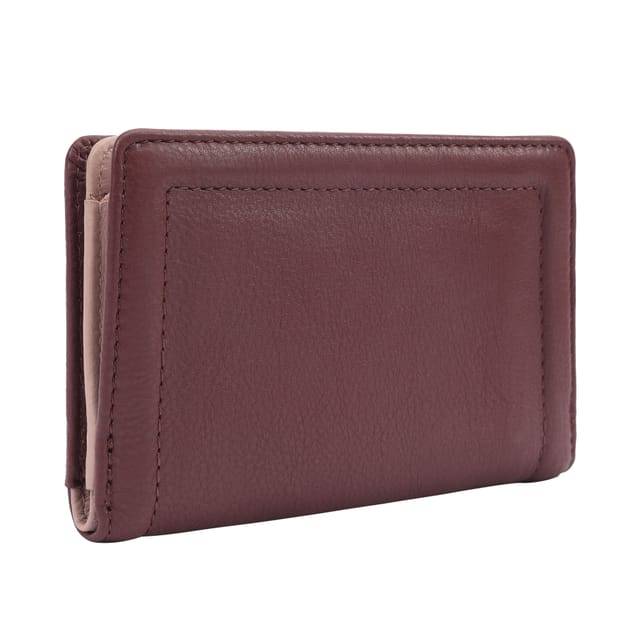 Paul Costelloe Paul Costelloe Women's Miri Leather Purse in Purple - 2