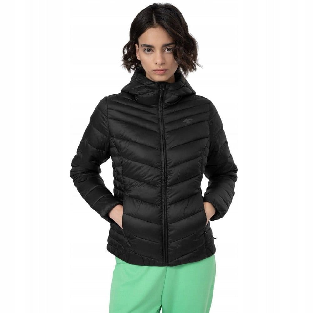4F 4F Women's SS23TDJAF095 Down Jacket in Black - 4