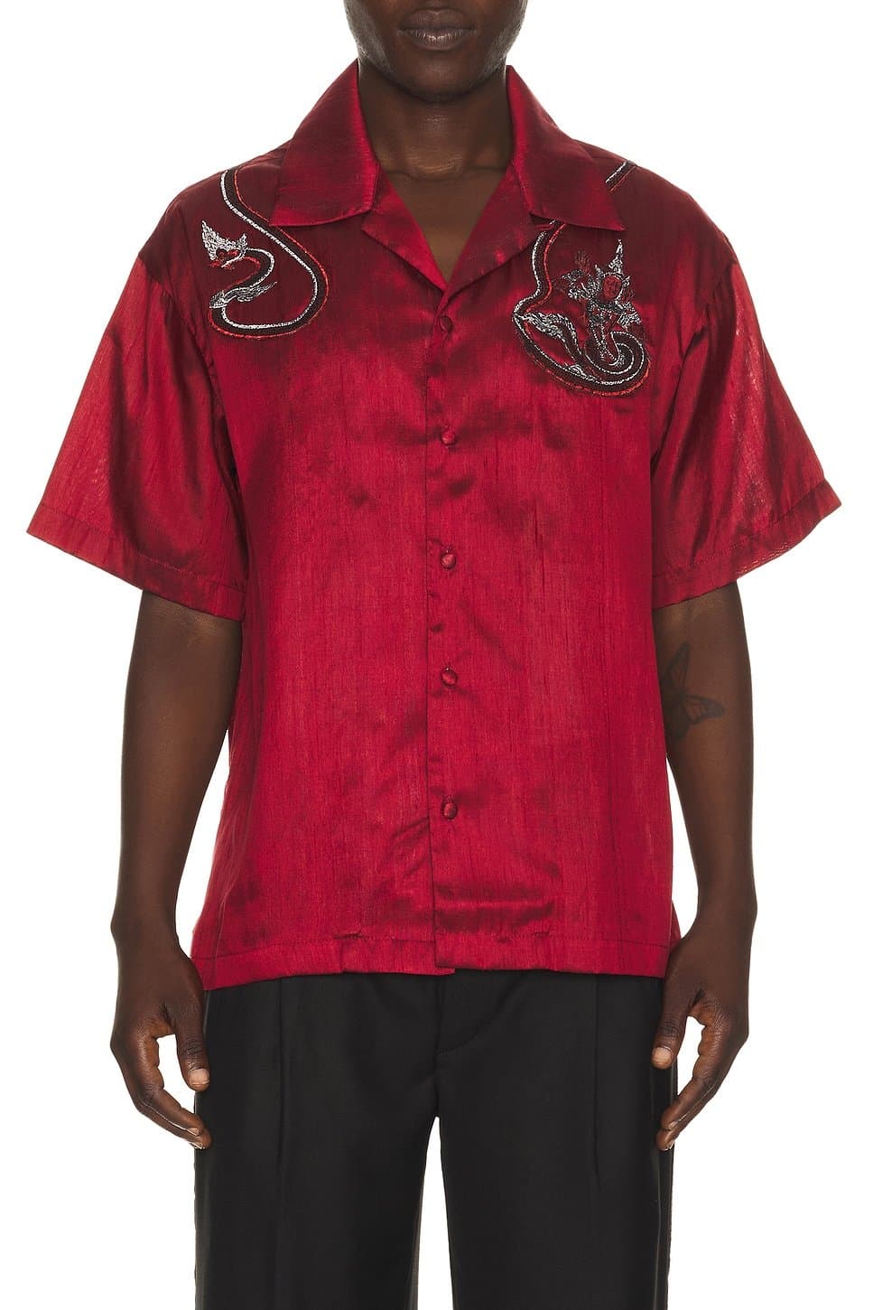 revolve Naka Silk Shirt