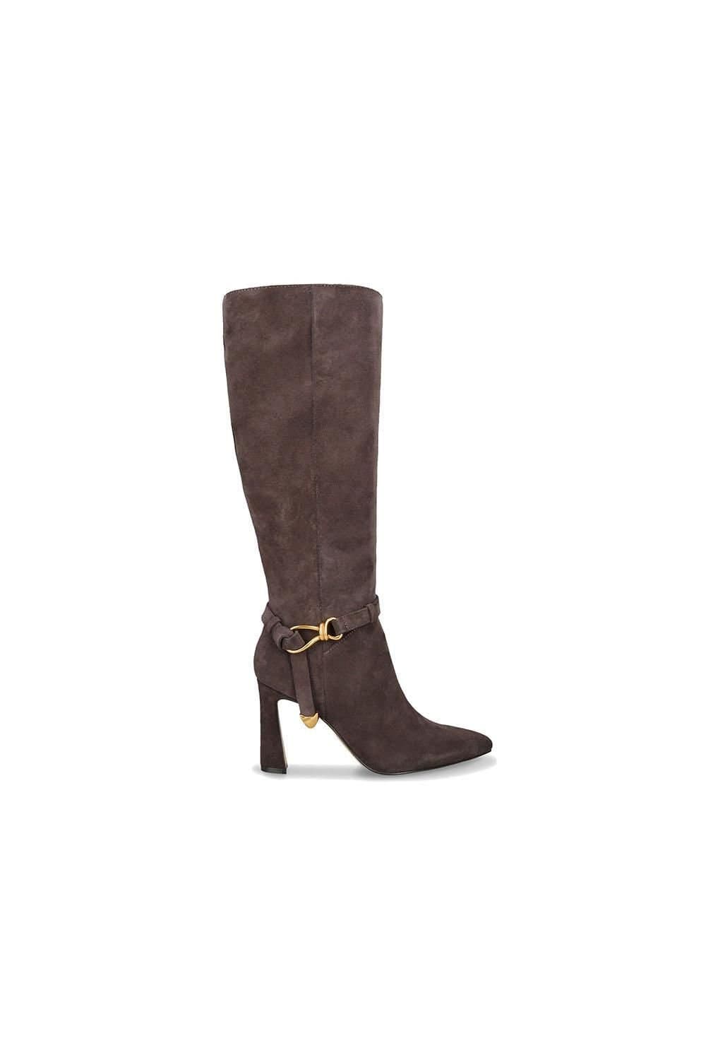 Steve Madden STEVE MADDEN Women's 'Sirrens Brown' Suede Boots in Brown