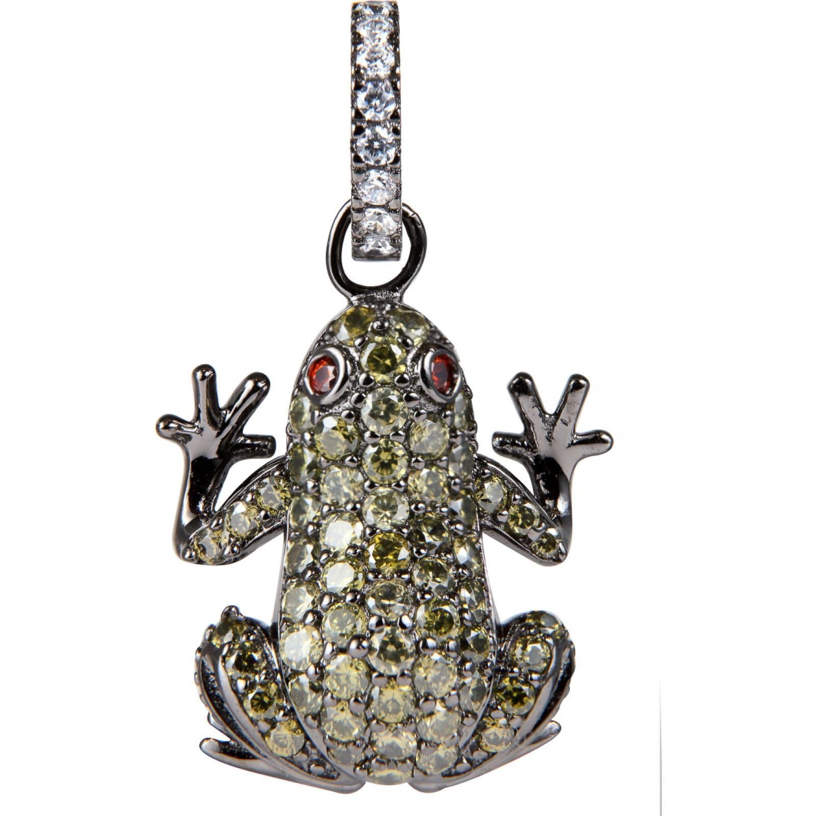 Lancaster Lancaster Women's JLA-PEN-FROG-3 Charm in Black